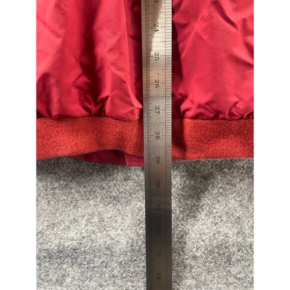 L.L Bean Red Full Zip-Up Winter Jacket Coat Men's Size XXL Tall - Picture 7 of 7